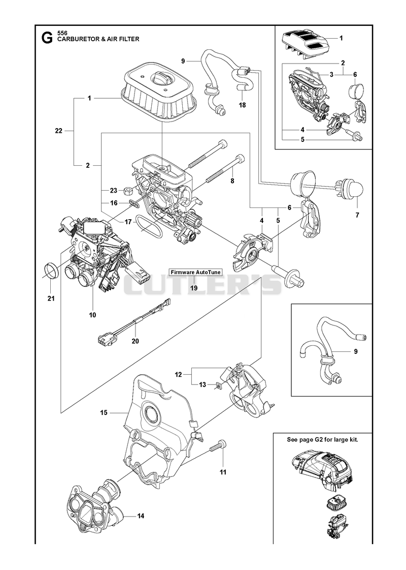 CARBURETOR & AIR FILTER 2