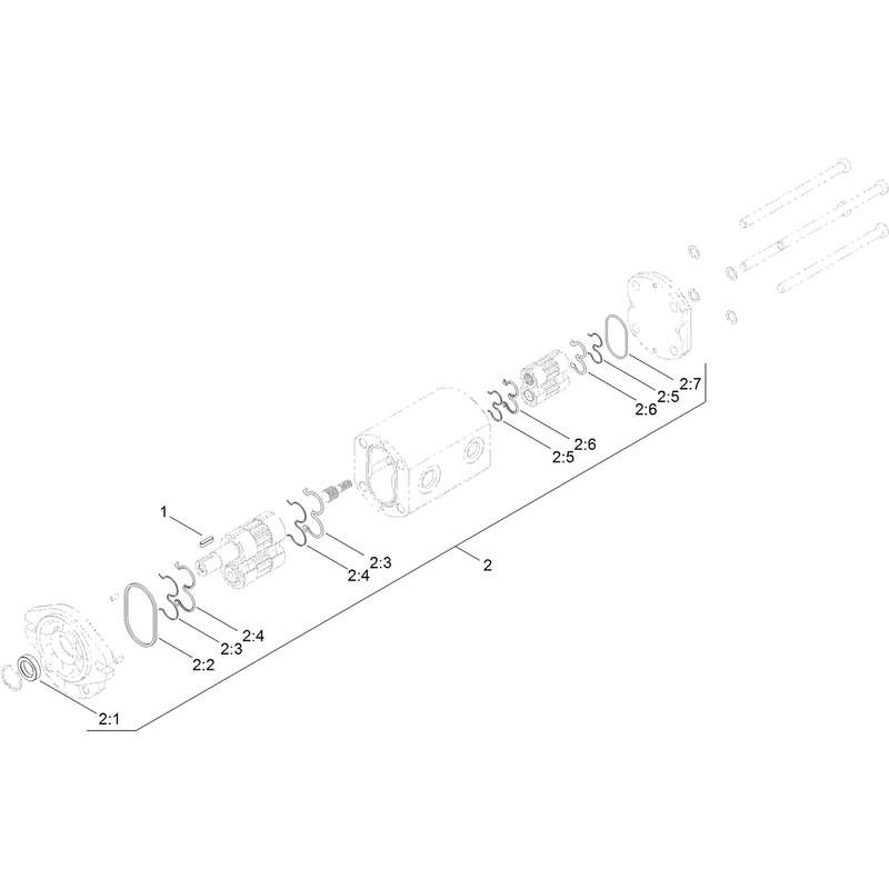 Hydraulic Pump Assembly No 106-9589