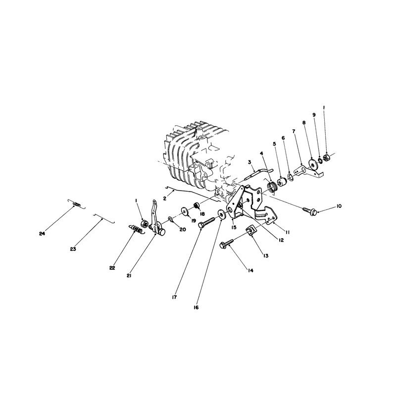 Governor Assembly Engine Model No 47pf5 and 47pg6