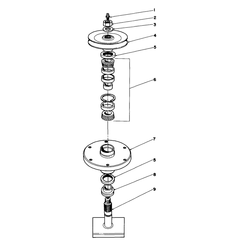 Drive Spindle No 27-0870 Model 30152