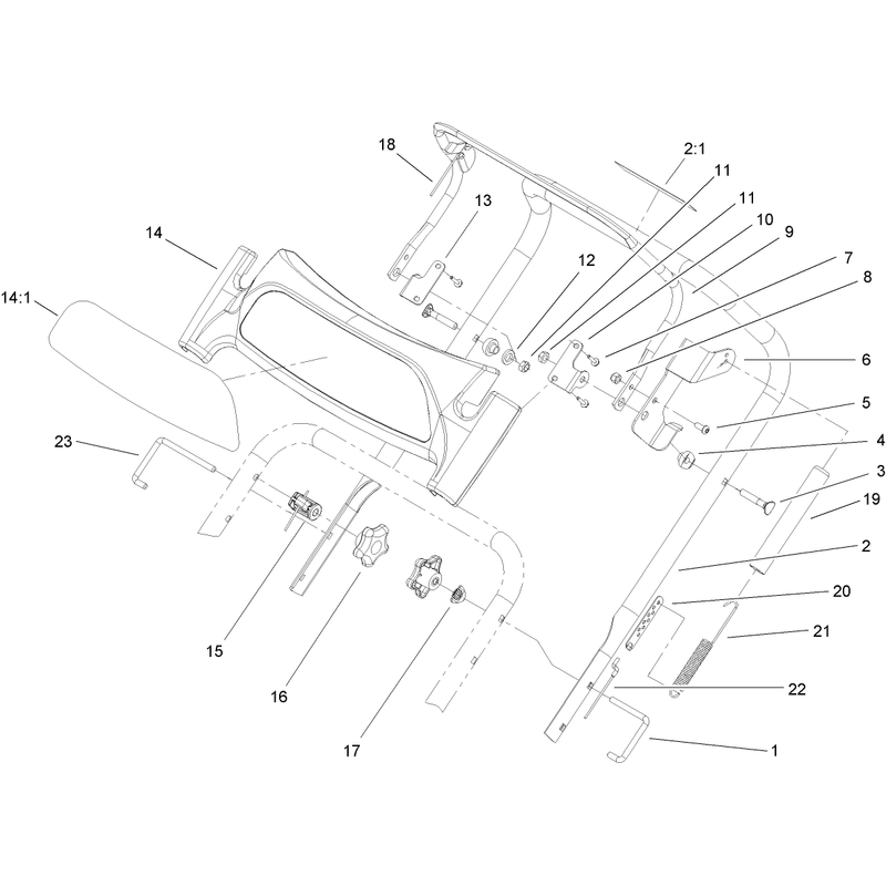 Upper Handle Assembly