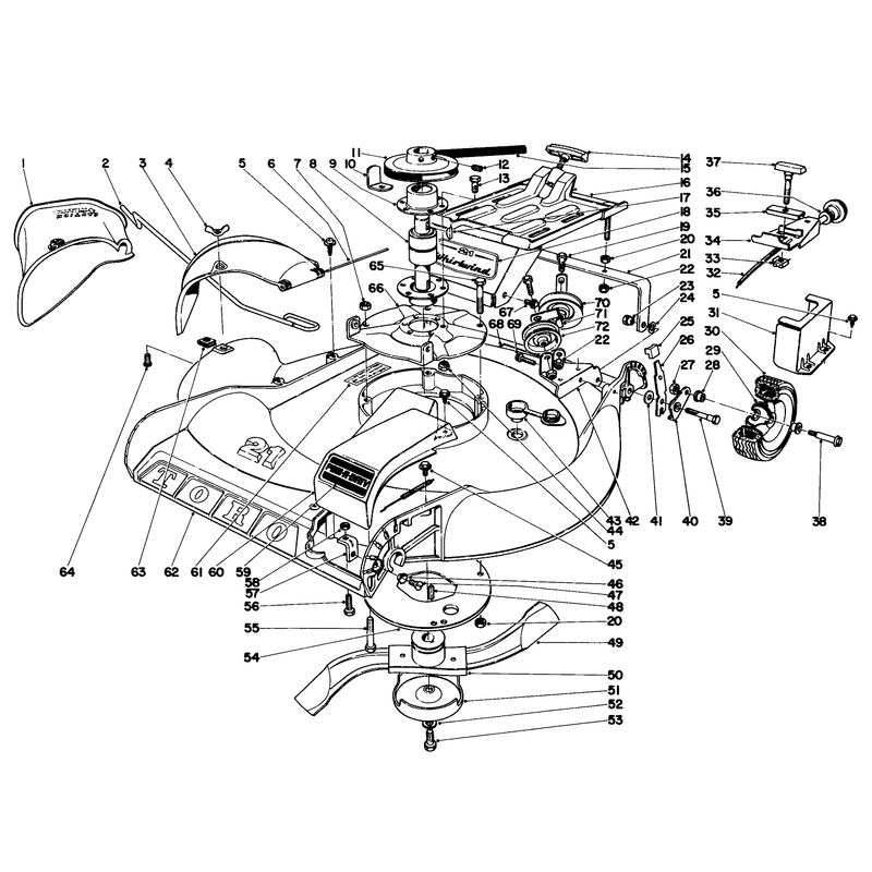 21in Whirlwind Sp Implement