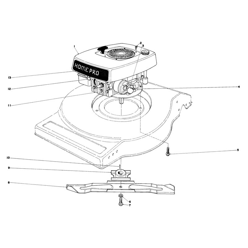 Engine Assembly Model No16820