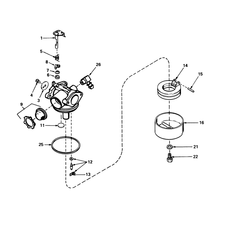 Carburetor No 632050
