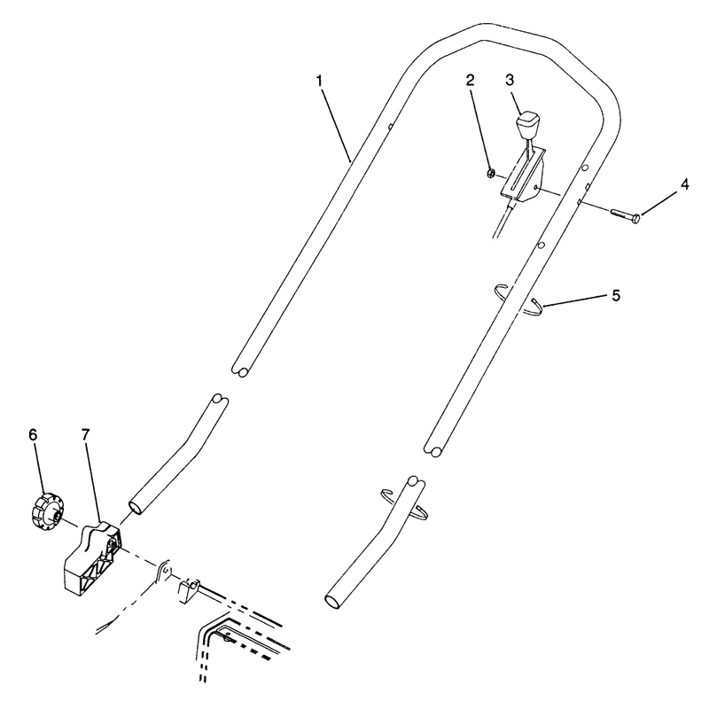 Hp Handle Assembly Model No 20911b