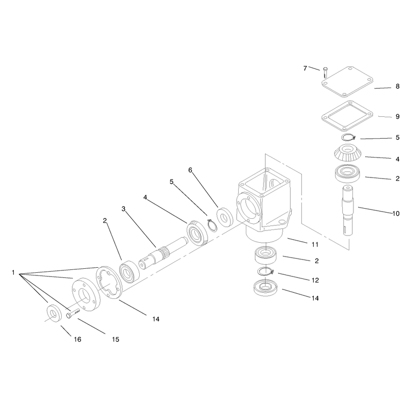 Gearbox Assembly No 54-2320