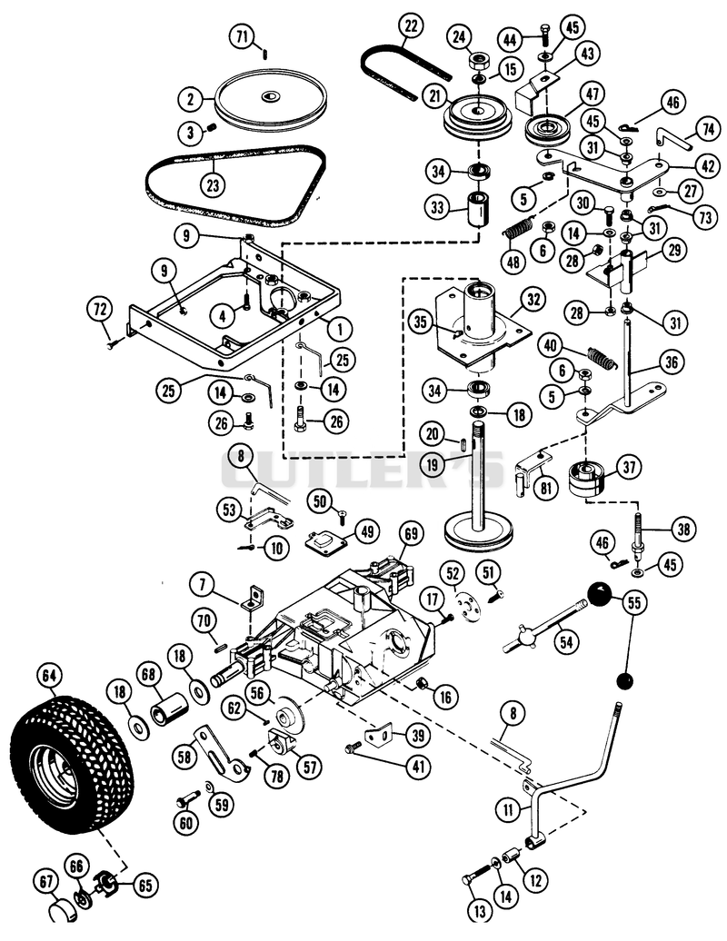 TRANSAXLE/DRIVE ASSEMBLY