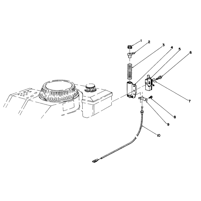 Brake Assembly Used on Units with Serial No 6000101 - 6002073