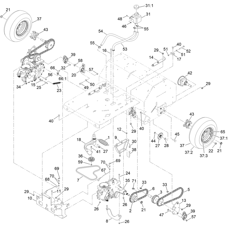 Ground Drive Assembly