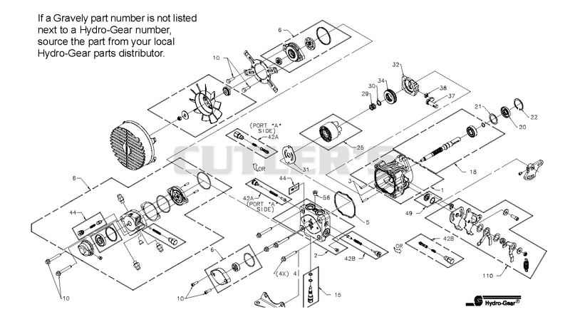 Hydro Gear Hydrostatic Pump 2