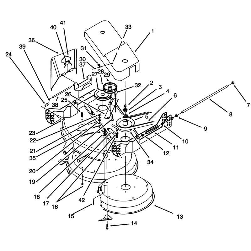 Cover and Pulley Assembly