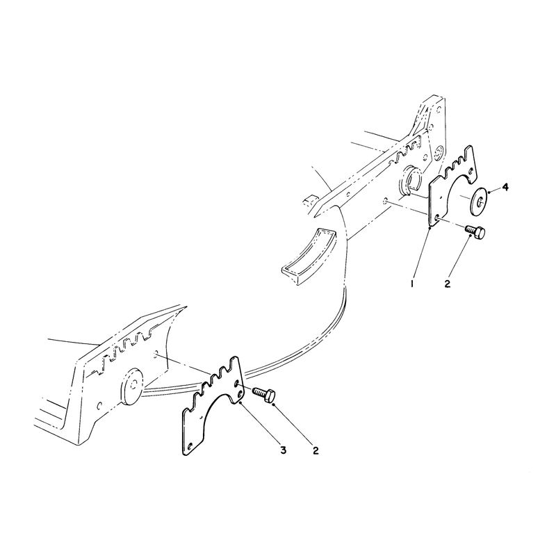Wear Plate Kit No 49-4080 Optional