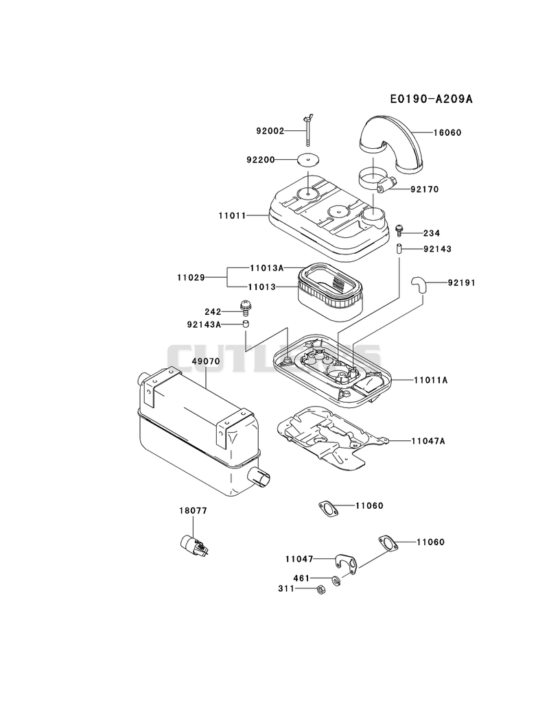 AIR-FILTER/MUFFLER