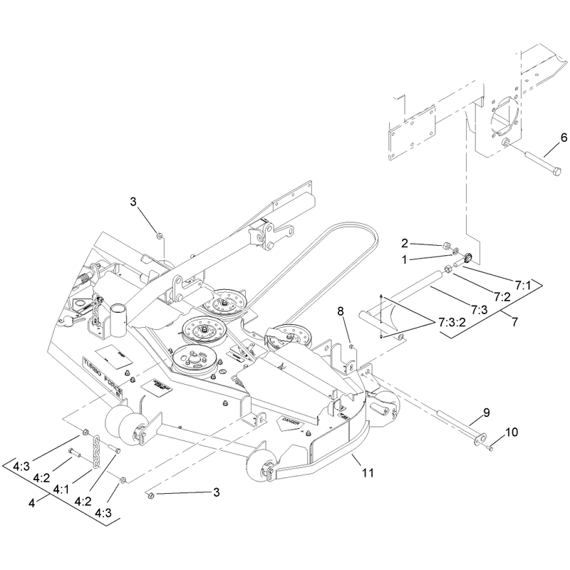 Deck Connection Assembly
