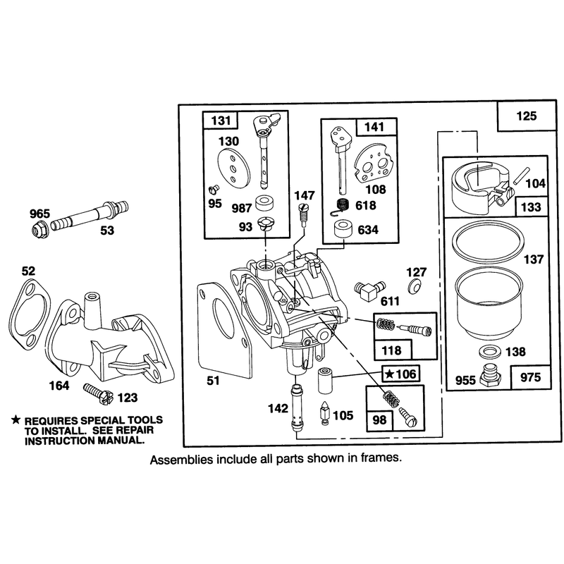 Engine Briggs and Stratton Model 28b707-0122-01