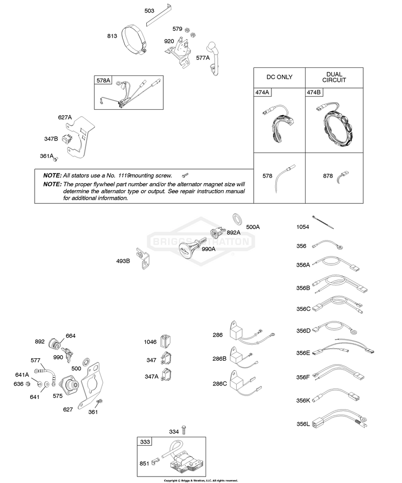 Alternator, Ignition