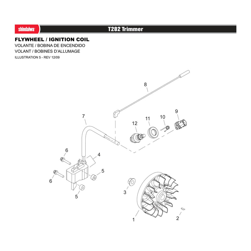 FLYWHEEL / IGNITION COIL