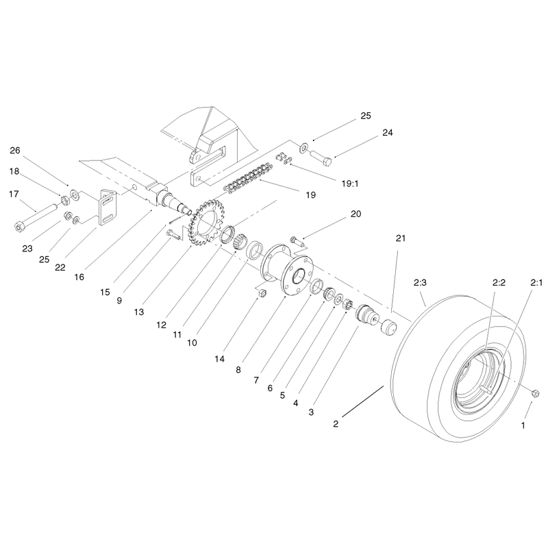 Front Wheel Assembly
