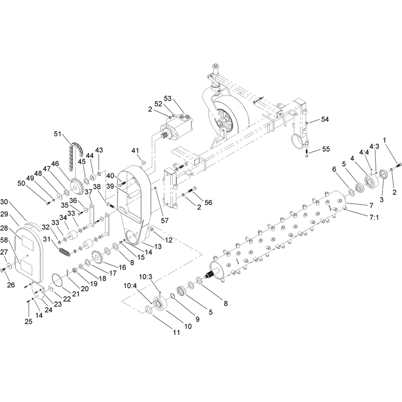 Drive and Roller Assembly