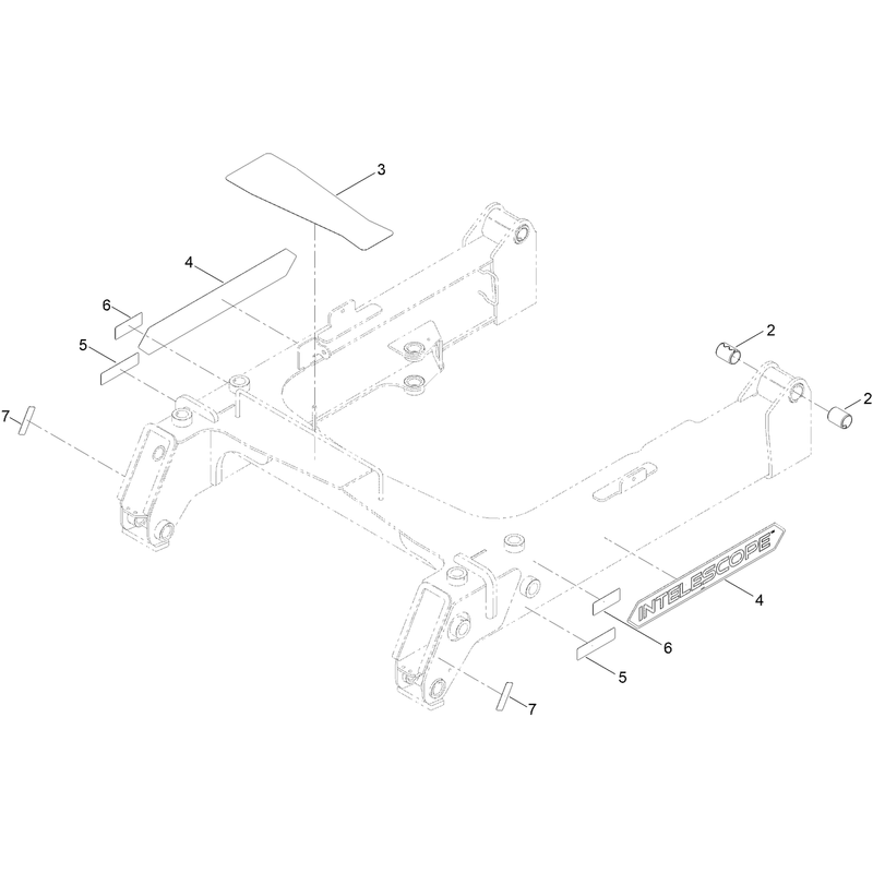 Upper Loader Arm Assembly No 140-6062