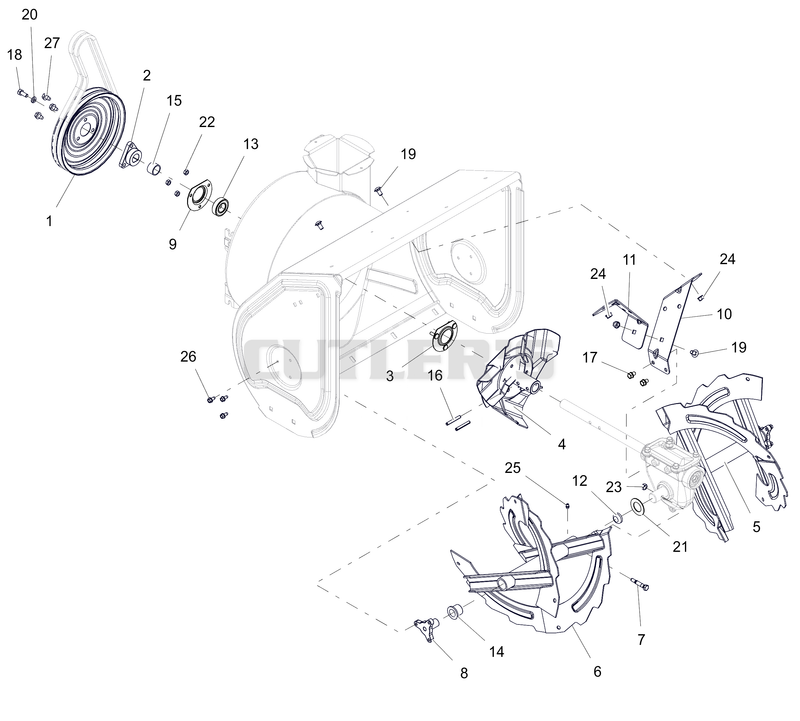 Auger and Impeller