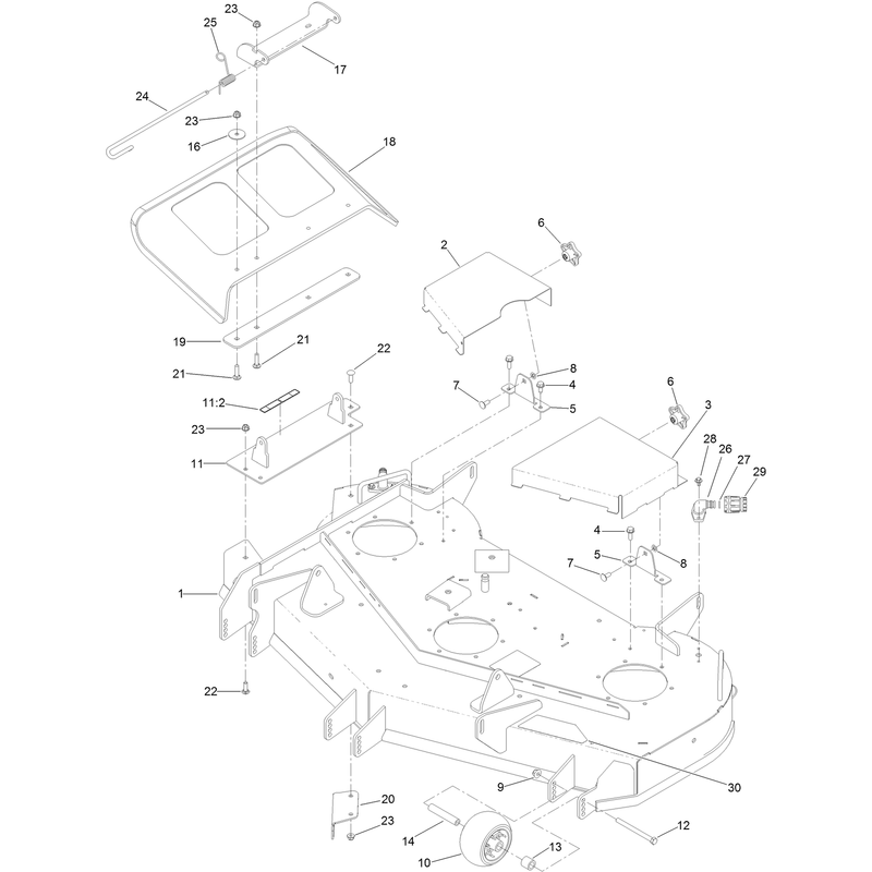 48 Inch Deck Assembly