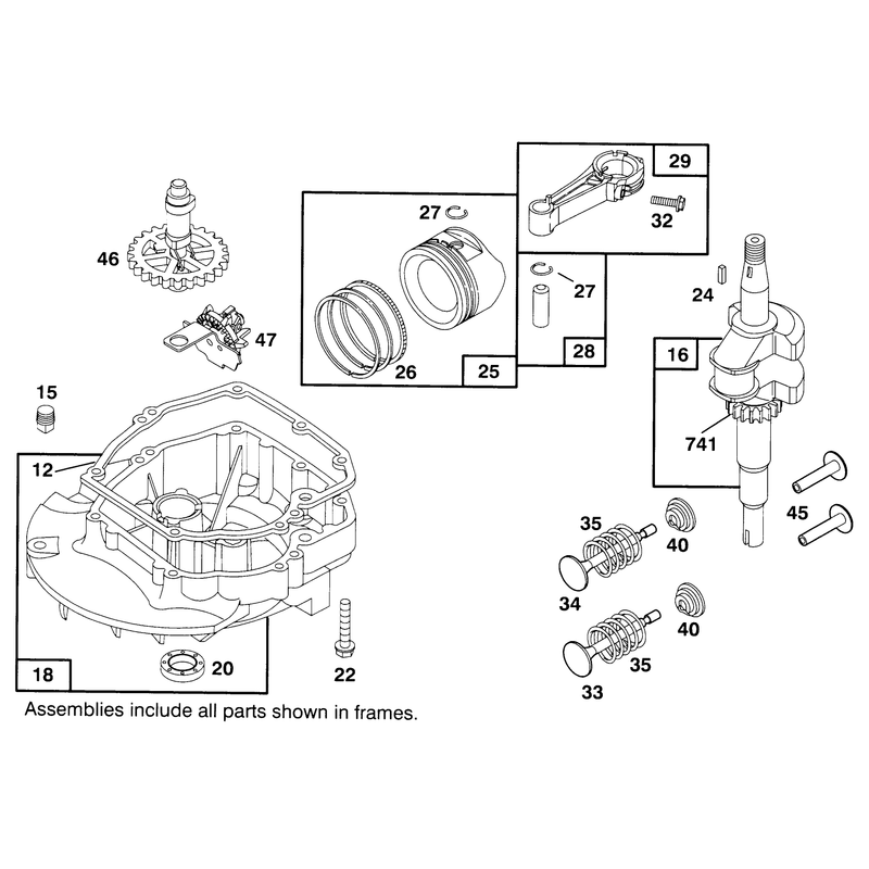 Engine Briggs and Stratton Model 12e802-0653-01