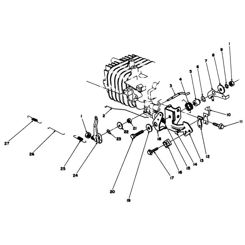 Governor Assembly Machine Serial No 6003641 and Up