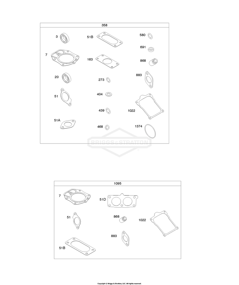 Engine Gasket Set, Valve Gasket Set