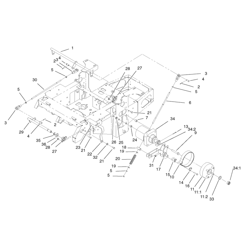 Parking Brake System Assembly