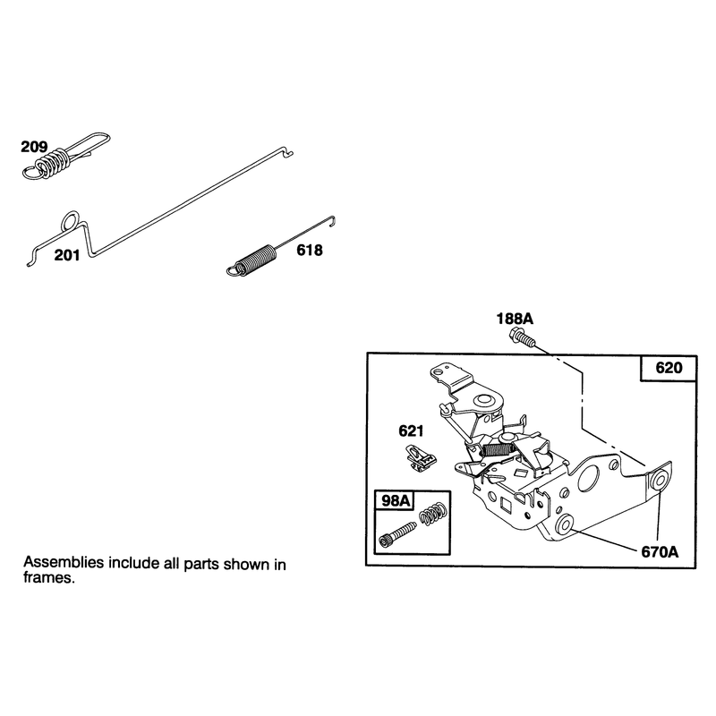 Engine Briggs and Stratton Model 127702-0115-01
