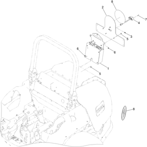 Control Panel and Speed Decal Assembly