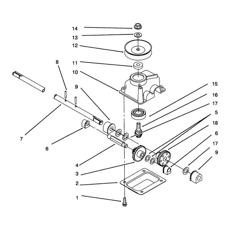 Gear Case Assembly