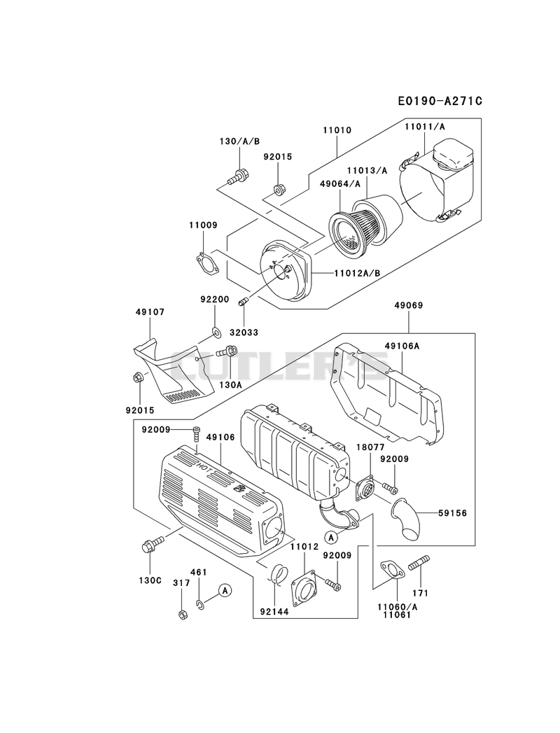AIR-FILTER/MUFFLER