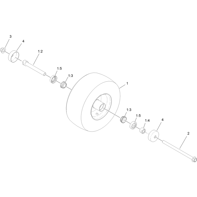 Wheel and Bearing Assembly