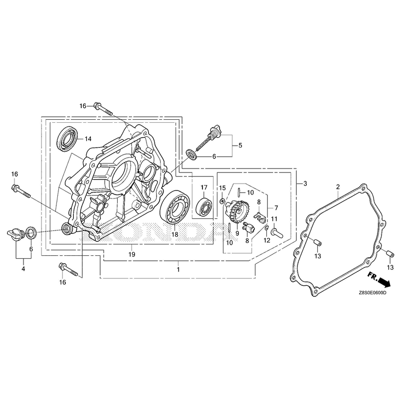 CRANKCASE COVER (1)