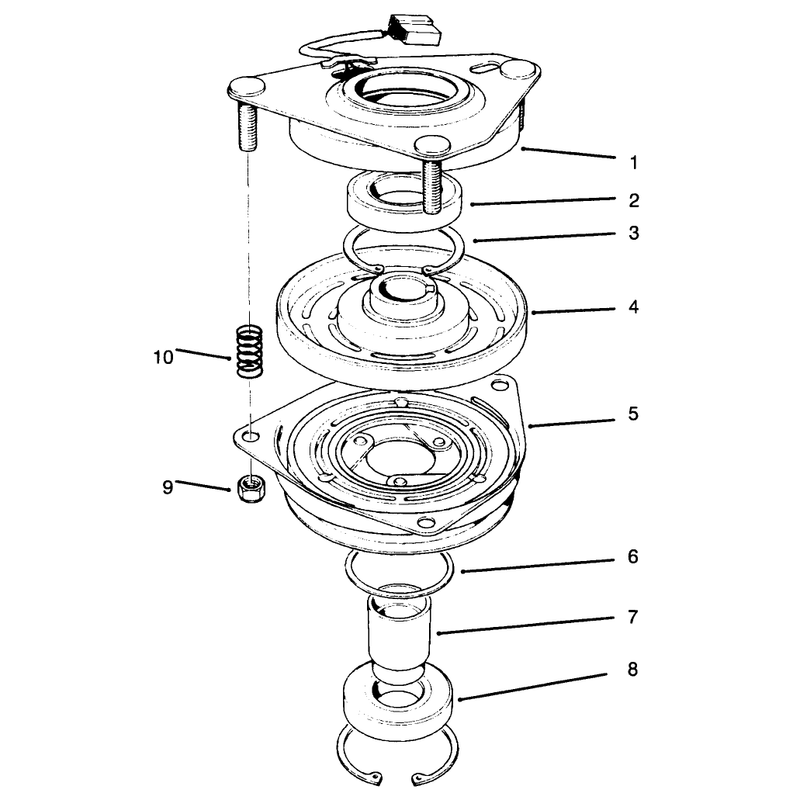 Clutch Assembly No 54-0220