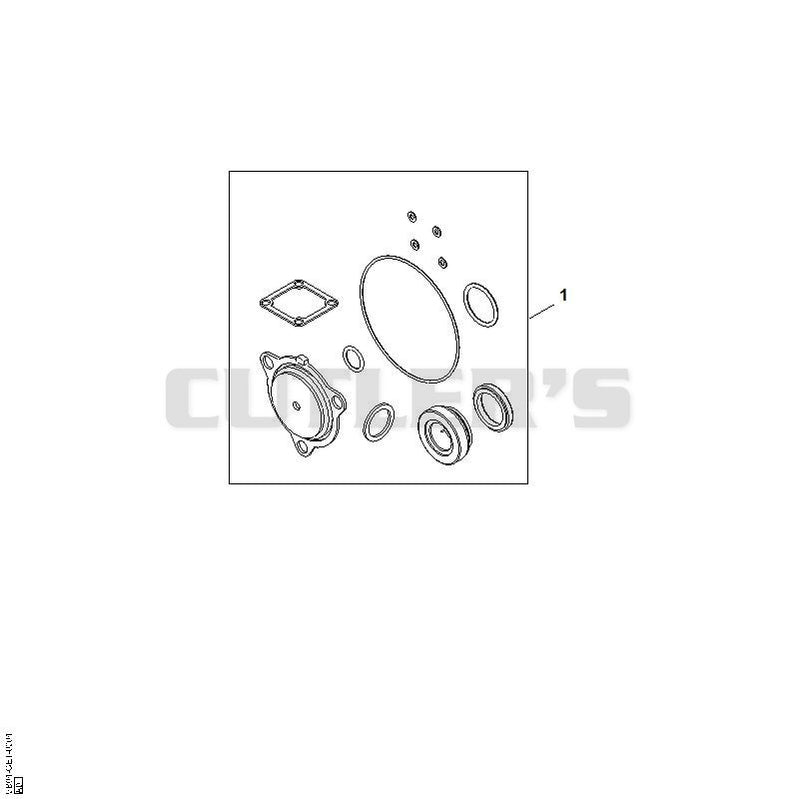 Set of gaskets