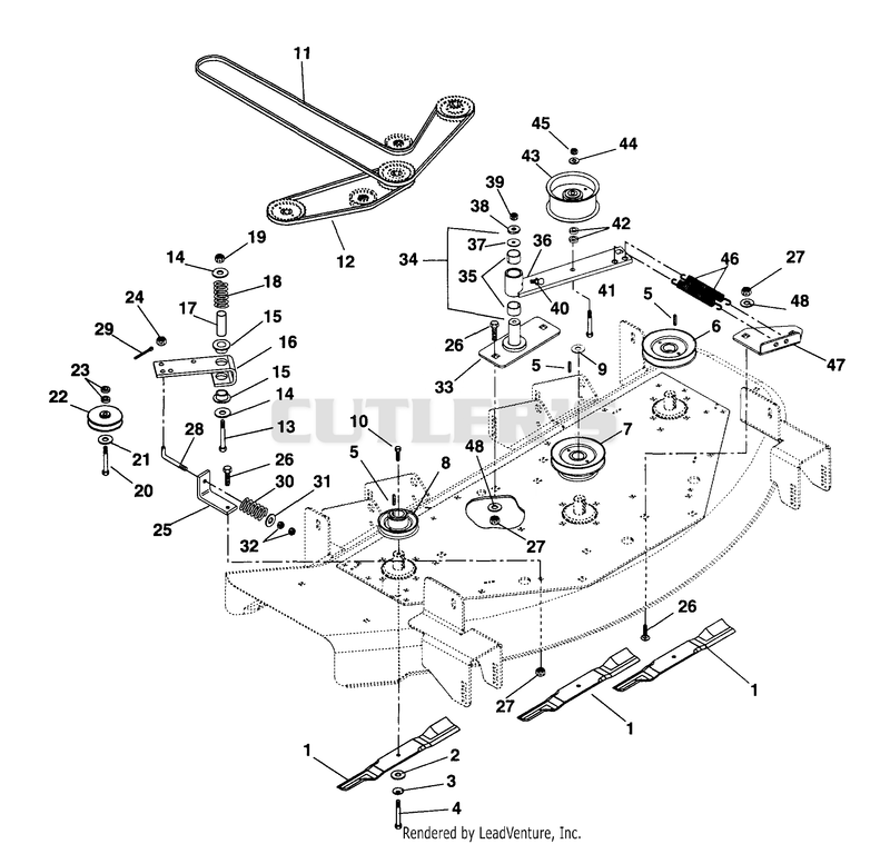 Belts, Idlers And Blades