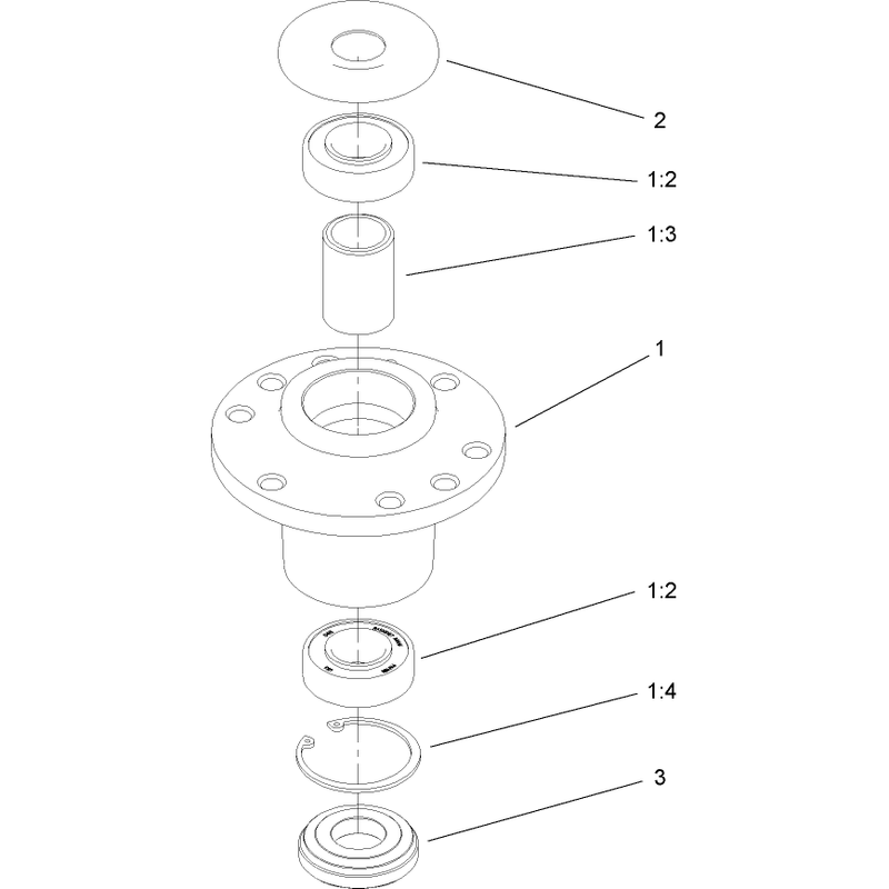 Cutter Housing Assembly No 107-4065