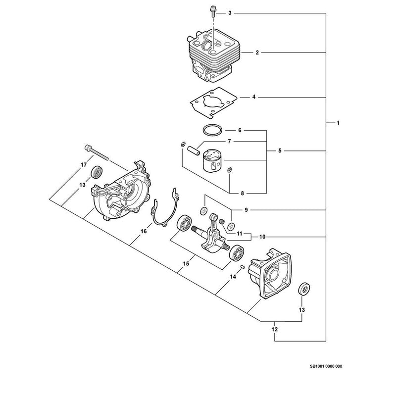Engine, Short Block -- SB1081