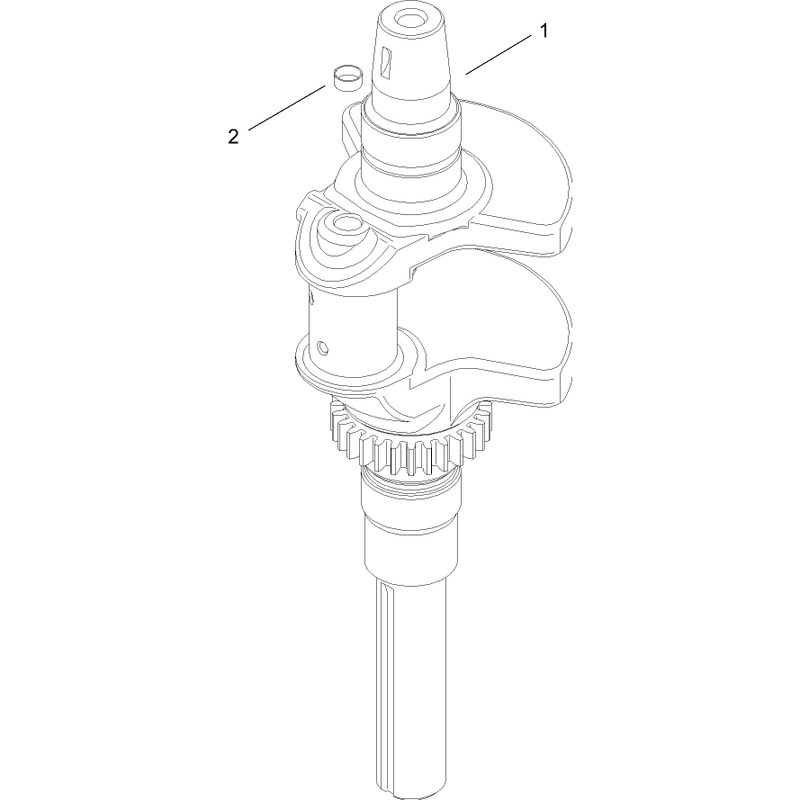 Crankshaft Assembly Kohler SV720-0017