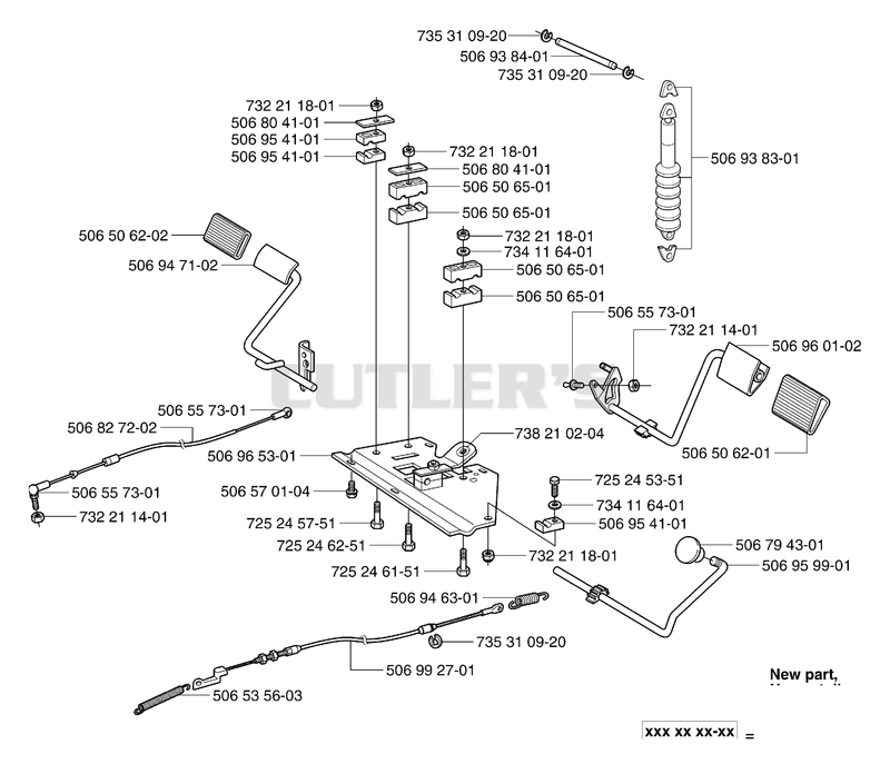 Pedals/Cable
