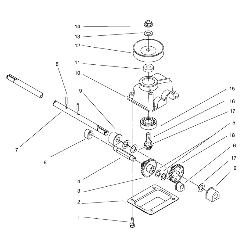 Gearcase Assembly