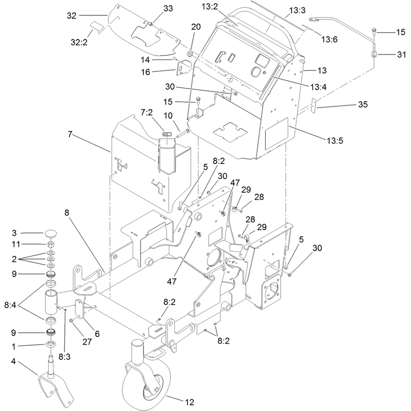 Main Frame Assembly