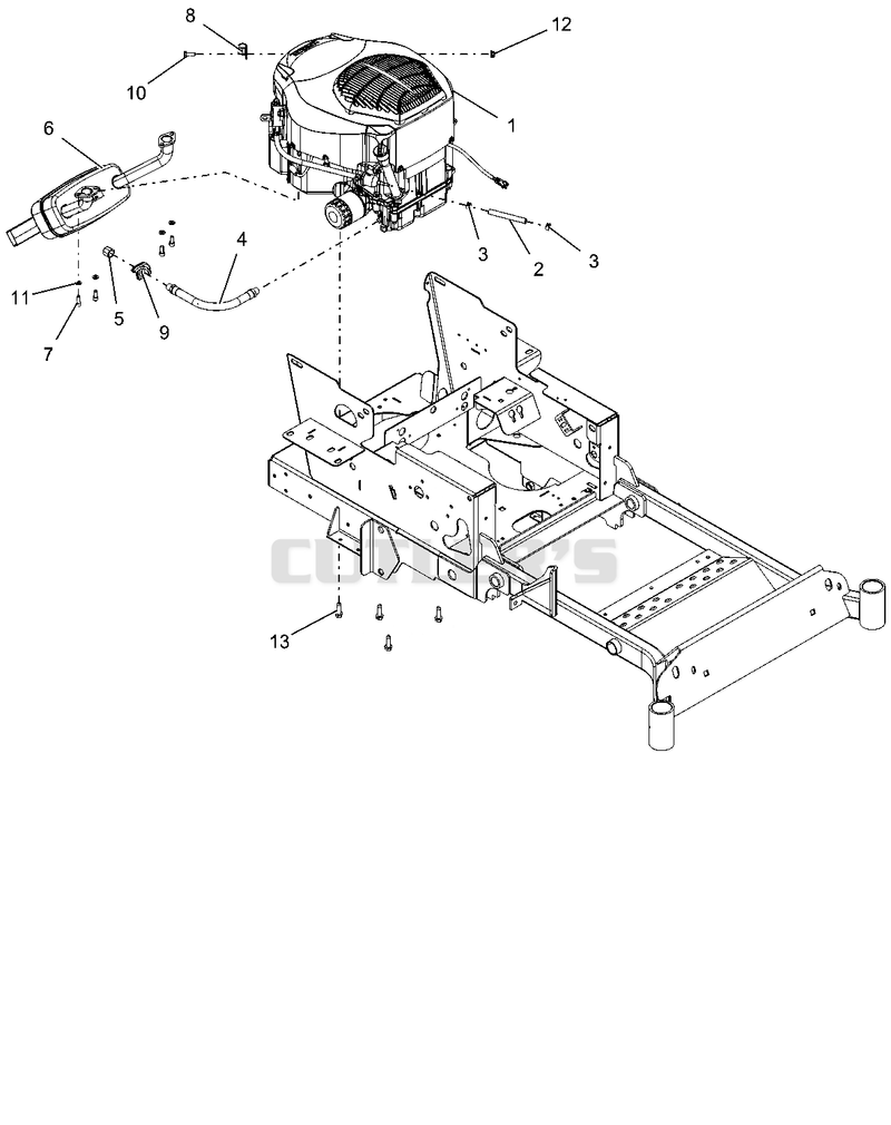 Engine - Kohler KT725
