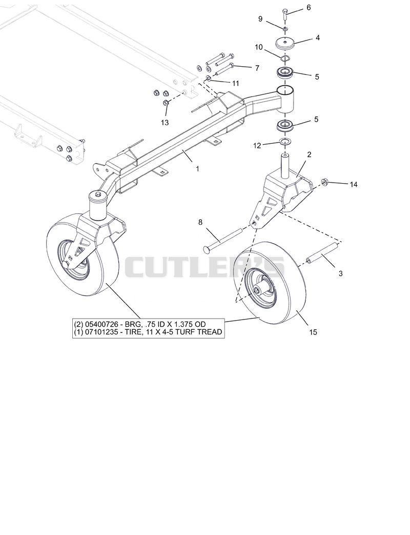 Front Caster Wheel