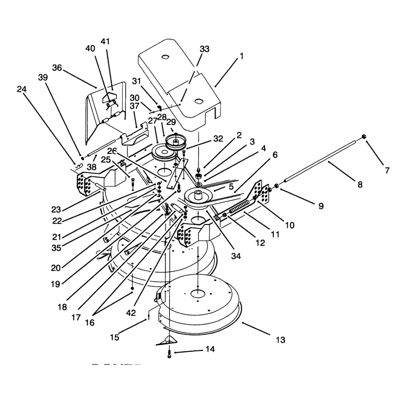 Cover and Pulley Assembly