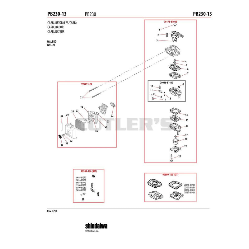 CARBURETOR (EPA/CARB)