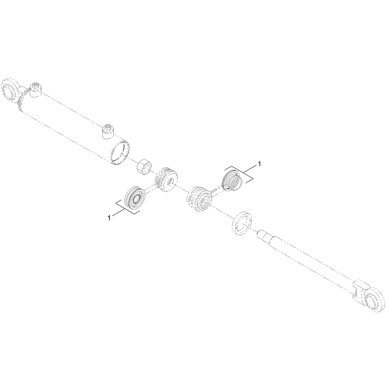 Hydraulic Cylinder Assembly No. 127-1864